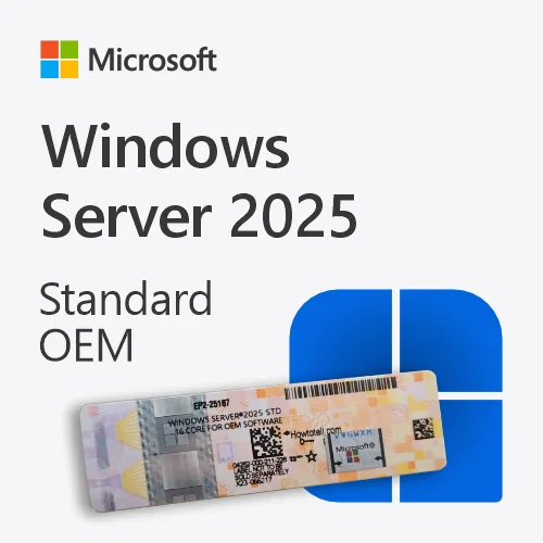 Windows Server 2025 Standard OEM COA