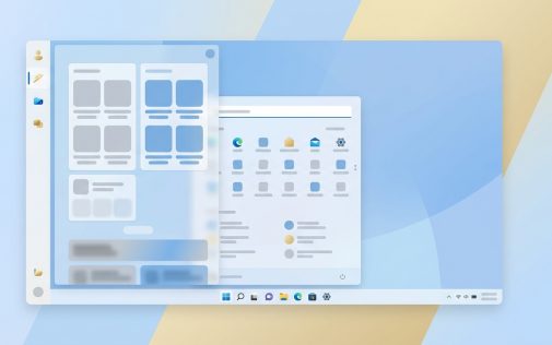 Windows asztal szoftverkezelő felülettel, alkalmazások és beállítások ikonjaival.