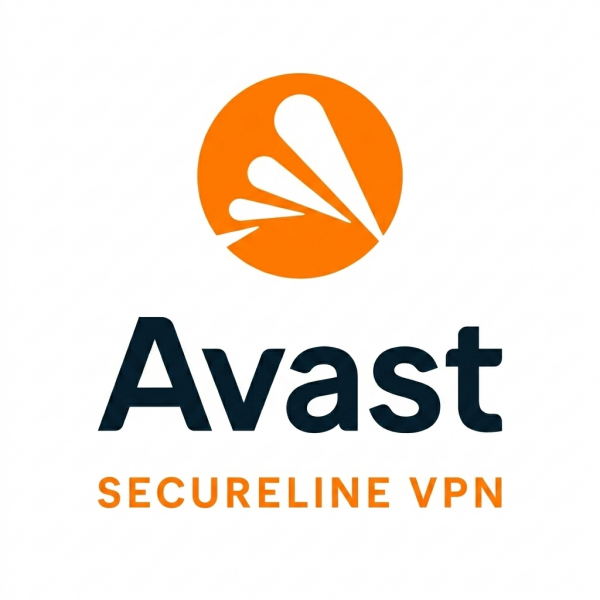 Avast SecureLine VPN logó - narancssárga és sötétkék színű biztonsági szoftver ikon