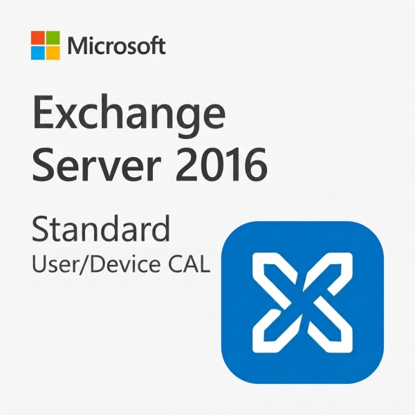 Microsoft Exchange Server 2016 Standard User/Device CAL szoftver licenc termékképe