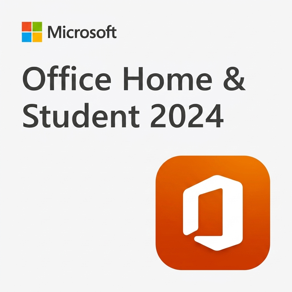 Microsoft Office 2024 Home and Student Microsoft Office Home & Student 2024 szoftver logója és termékneve