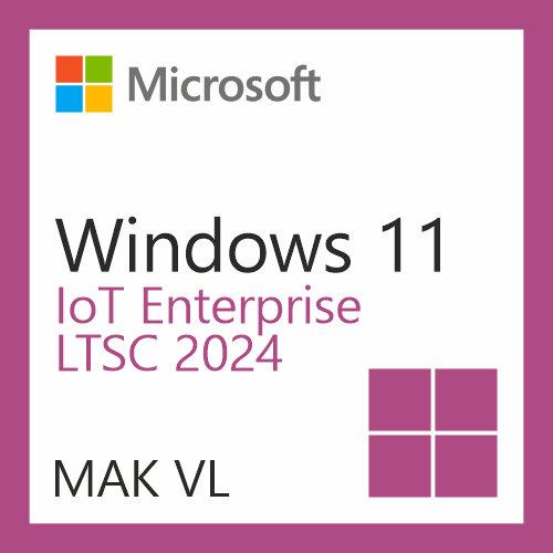 Windows 11 IoT Enterprise LTSC 2024 MAK VL licence Microsoft logóval